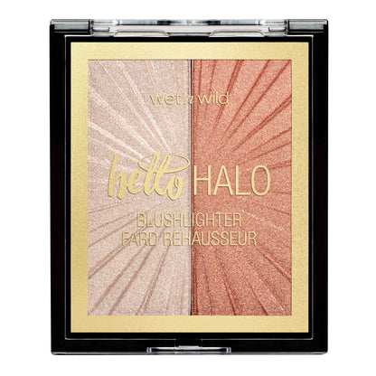 Wet n Wild MegaGlo Blushlighter, Blendable Blush & Highlighter Set, Shimmery Metallic Finish, Highlight Bling wet n wild