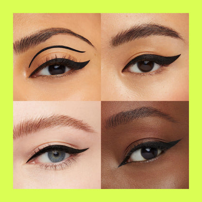Maybelline Tattoo Studio Ink Pen Eyeliner, Waterproof & Smudge Resistant Liner, Up to 24 Hours Eye Makeup Wear, Jet Black, 1 Count MAYBELLINE
