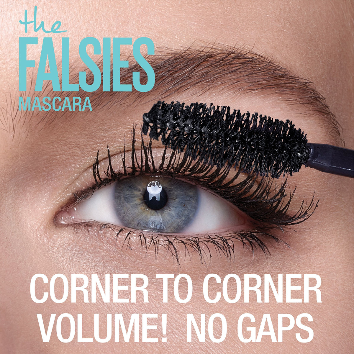 Maybelline Volum' Express Falsies Volumizing, Washable Mascara, Blackest Black, 1 Count MAYBELLINE