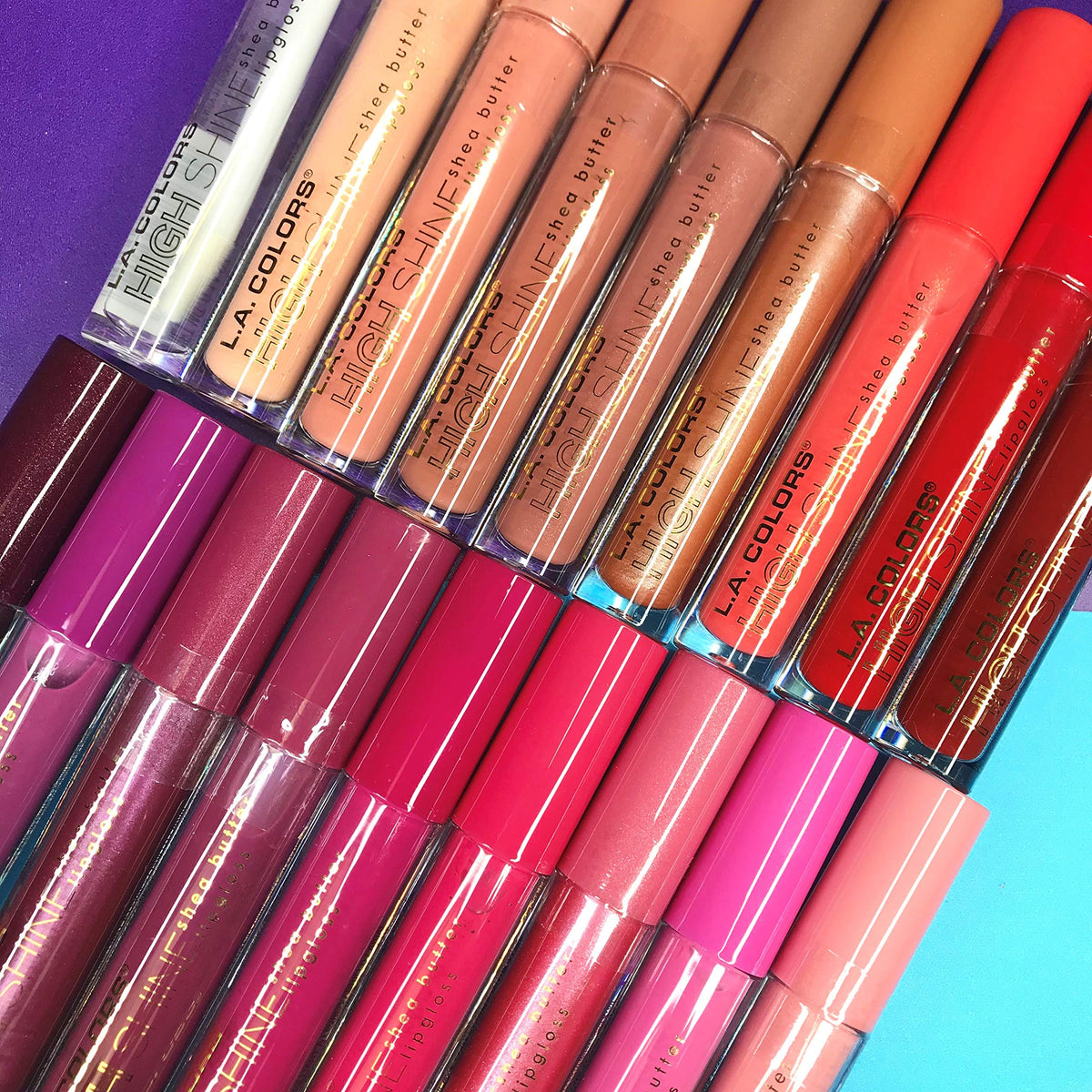 L.A. COLORS High Shine Lipgloss, Clear CLG932 L.A. COLORS