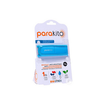 Parakito light blue rechargeable mosquito repellent bracelet PARAKITO buy australia supplements
