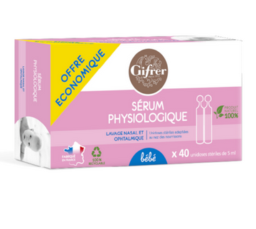 Physiological serum for nasal and ophthalmic washing - 40 single doses - GIFRER GIFRER buy australia supplements
