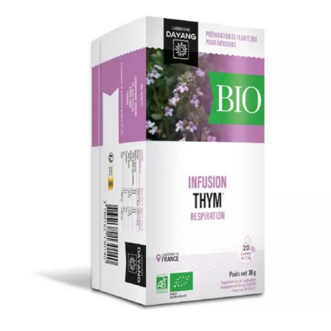 Organic thyme - breathe - infusion in sachets DAYANG DAYANG buy australia supplements