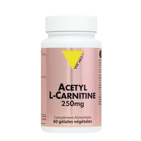 Acetyl L-Carnitine 250mg 60 capsules VIT'ALL+ VIT'ALL+ buy australia supplements