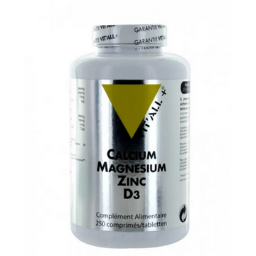 Calcium Magnesium Zinc D3 250 comprimés VIT'ALL+ VIT'ALL+ buy australia supplements