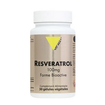 Resveratrol 100 mg 60 gélules VIT'ALL+ VIT'ALL+ buy australia supplements