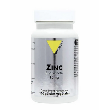Zinc Bisglycinate 15 mg 100 gélules VIT'ALL+ VIT'ALL+ buy australia supplements