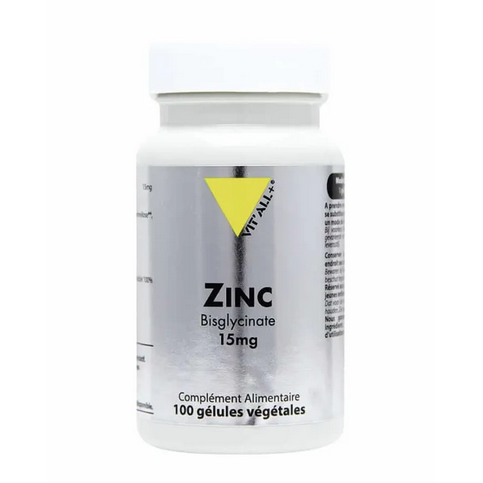 Zinc Bisglycinate 15 mg 100 gélules VIT'ALL+ VIT'ALL+ buy australia supplements