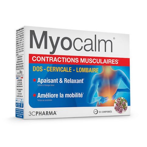 Myocalm : muscles contractions 3C PHARMA 3C PHARMA buy australia supplements