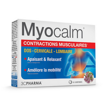 Myocalm : muscles contractions 3C PHARMA 3C PHARMA buy australia supplements