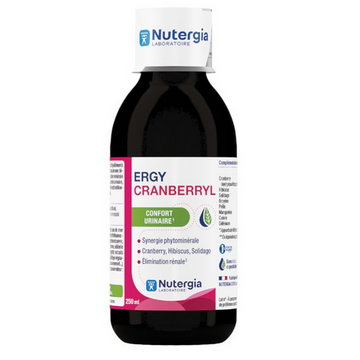 ERGYCRANBERRYL urinary discomfort Laboratoire NUTERGIA Nutergia buy australia supplements