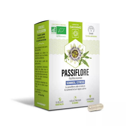 Organic passion flower 15 capsules - DAYANG DAYANG buy australia supplements