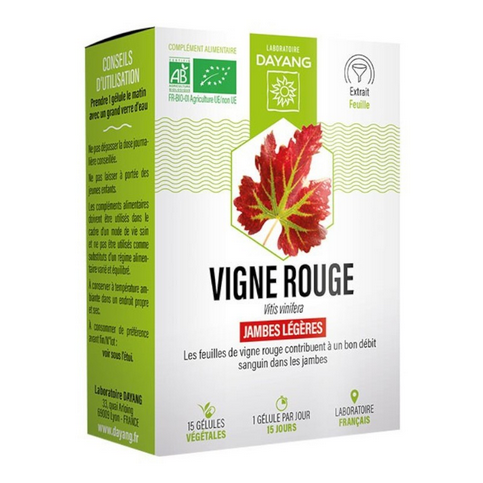 Organic red vine 15 capsules - DAYANG DAYANG buy australia supplements