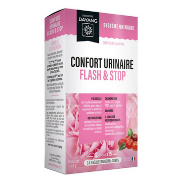 Urinary comfort flash & stop 15 capsules - DAYANG DAYANG buy australia supplements