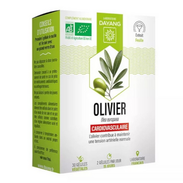 Organic Olive Tree 30 capsules - DAYANG DAYANG buy australia supplements