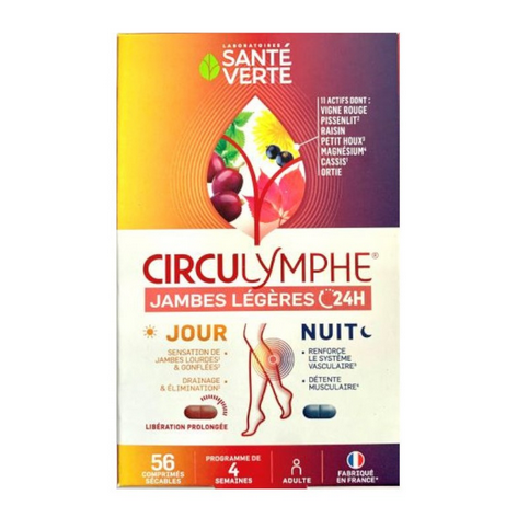 Circulymphe day/night 56 tablets - SANTE VERTE SANTE VERTE buy australia supplements