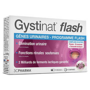 Gystinat Flash urinary disorders - LES 3 CHENES LES 3 CHENES buy australia supplements