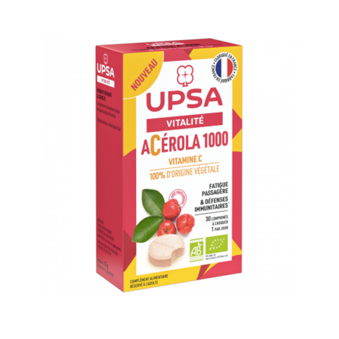 Acerola 1000 organic chewable tablets - UPSA UPSA buy australia supplements