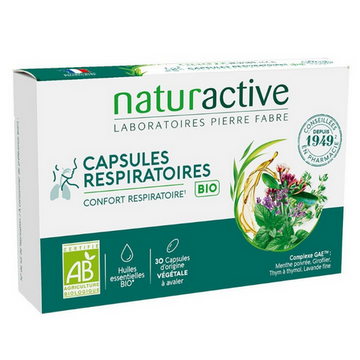 Respiratory Comfort: 30 organic respiratory capsules - NATURACTIVE NATURACTIVE buy australia supplements