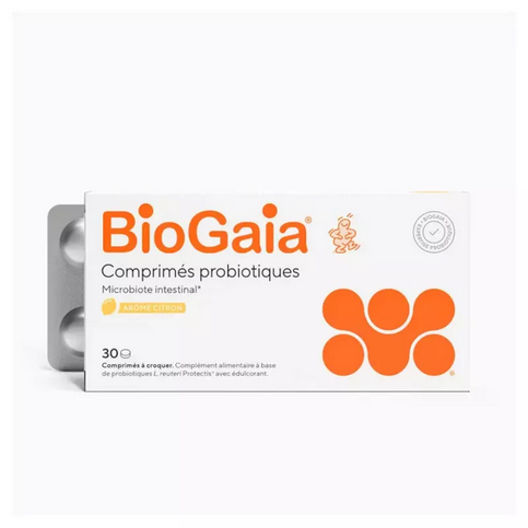 BioGaia probiotic chewable tablets - Lemon flavor BioGaia buy australia supplements