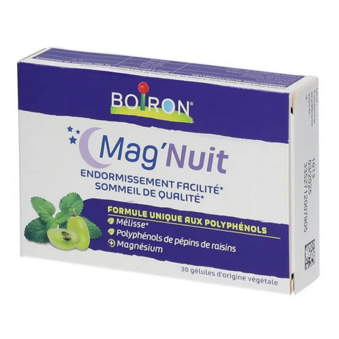 BOIRON Mag'Nuit 30 vegetable capsules BOIRON buy australia supplements