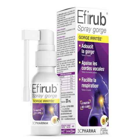 Efirub irritated throat spray 3C PHARMA 3C PHARMA buy australia supplements