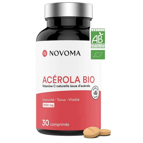 Acérola BIO 1000 mg 30 comprimés NOVOMA NOVOMA buy australia supplements