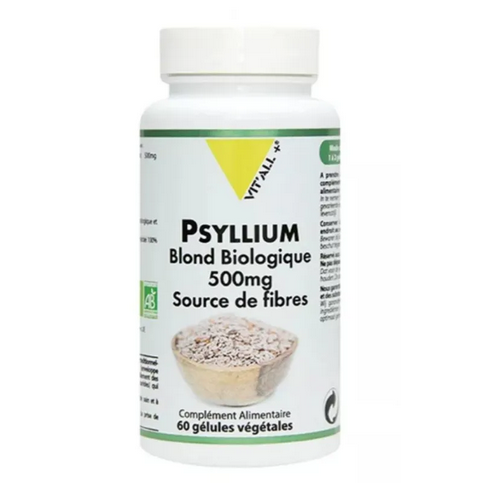 Psyllium blond BIO 500 mg 100 gélules VIT'ALL+ VIT'ALL+ buy australia supplements