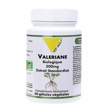 Valériane BIO Extrait standardisé 300 mg 60 gélules VIT'ALL+ VIT'ALL+ buy australia supplements