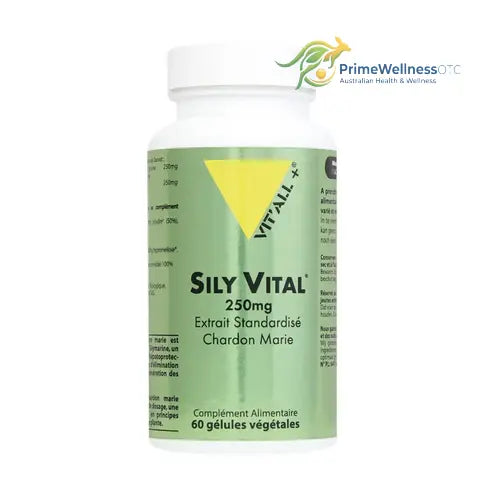 Sily Vital (Chardon marie) Extrait standardisé 250 mg 60 gélules VIT'ALL+ VIT'ALL+ buy australia supplements