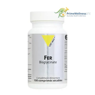 Fer Bisglycinate 27 mg 100 comprimés VIT'ALL+ VIT'ALL+ buy australia supplements
