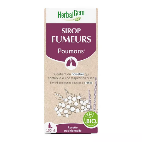 Sirop des fumeurs BIO Flacon 250 ml HERBALGEM HERBALGEM buy australia supplements