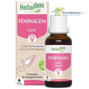 Feminagem BIO Flacon 30 ml Complexe Favorise le confort menstruel GC21 HERBALGEM HERBALGEM buy australia supplements