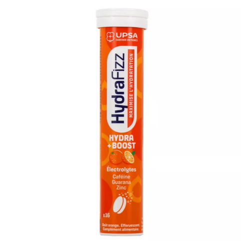 HydraFizz: HYDRA + BOOST orange flavor - 16 effervescent tablets UPSA buy australia supplements