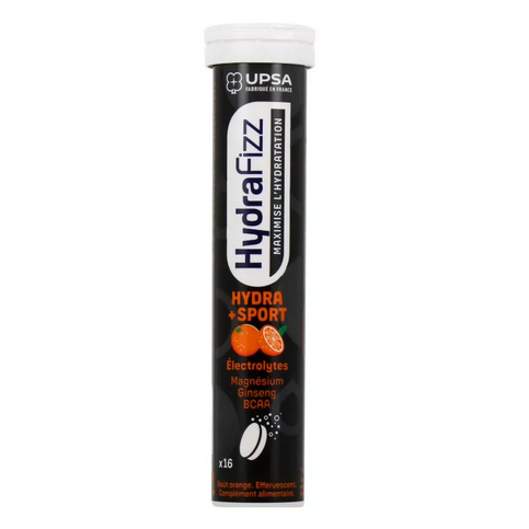 HydraFizz: HYDRA + SPORT orange flavor - 16 effervescent tablets UPSA buy australia supplements