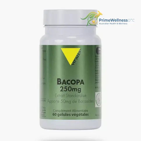 Bacopa Extrait standardisé 60 comprimés VIT'ALL+ VIT'ALL+ buy australia supplements