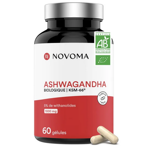 Ashwagandha Bio Anti-stress & Sommeil 60 gélules NOVOMA NOVOMA buy australia supplements