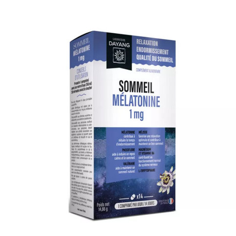 DAYANG Sommeil Plantes + Melatonine 14 comprimés DAYANG buy australia supplements