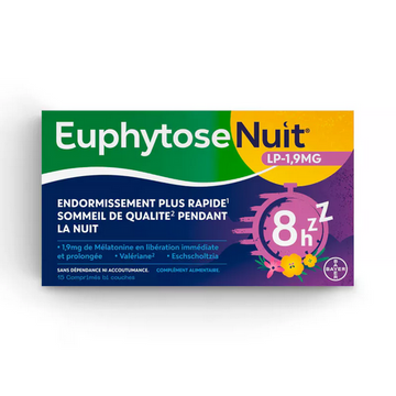 Euphytose Nuit LP 1,9 mg melatonin - 15 tablets TrustMedUSA buy australia supplements