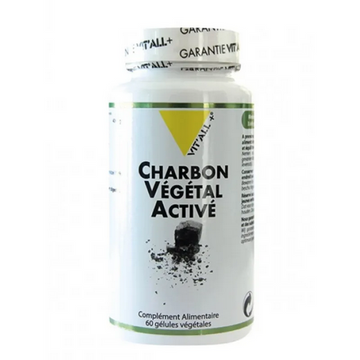 Charbon végétal activé 60 gélules VIT'ALL+