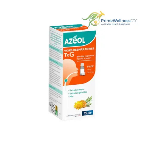PILEJE Azeol TxG syrup: respiratory well-being 75 ml PILEJE buy australia supplements