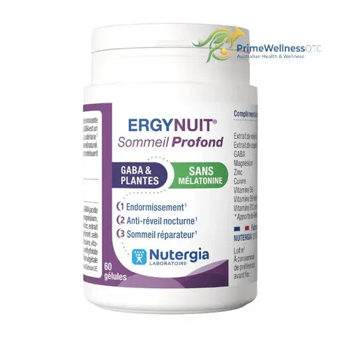 NUTERGIA - ERGYNUIT Deep Sleep - 60 capsules Nutergia buy australia supplements