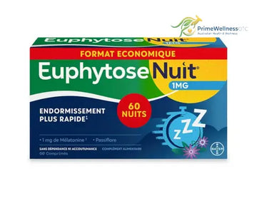 Euphytose nuit 1 mg melatonin - 60 tablets EuphytoseNuit buy australia supplements
