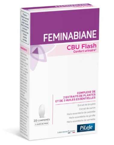 PILEJE Faminabiane CBU Flash: Urinary Comfort - 20 tablets PILEJE buy australia supplements