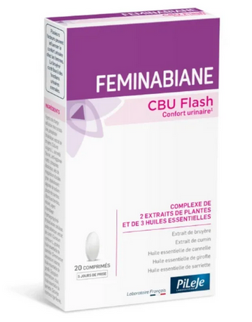 PILEJE Faminabiane CBU Flash: Urinary Comfort - 20 tablets PILEJE buy australia supplements