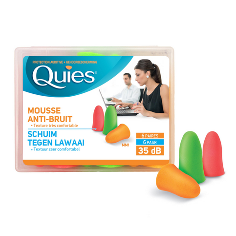 6 pairs of Quies ear foam protection Quies buy australia supplements