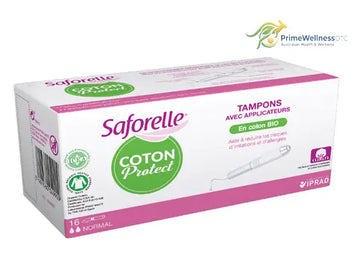 Box of 16 tampons with applicators NORMAL Saforelle Saforelle buy australia supplements
